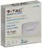 V-TAC LED-Deckenleuchte quadratisch 26W CCT dimmbar, weiß, 30cm (213970)