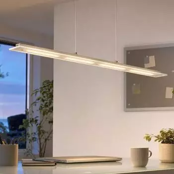 Globo Novak LED-Pendelleuchte sandfarben, dimmbar, CCT (17019HSA)