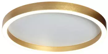 Steinhauer LED Deckenleuchte Ringlux &Oslash; 40 cm gold