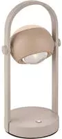Musterring LED Tischleuchte "CANNON, Akku LED Tischlampe Touchdimmer 4W 400 Lumen