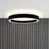 Steinhauer LED Deckenleuchte Ringlux Ø 40 cm schwarz