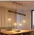 Globo LED-Pendelleuchte Gitter höhenverstellbar, H150cm