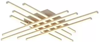 Globo LED-Deckenleuchte schwenkbar, beige, Metall, 71cm (67410-36S)