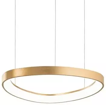 IDEAL LUX Gemini SP Pendelleuchte LED &Oslash;42,5cm 2700K messing (D042)