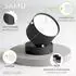 SSC-LUXon SAMU Decken-Aufbaustrahler schwenkbar, schwarz, GX53 LED 6W dimmbar