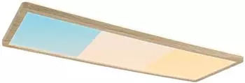 Paulmann Atria Shine LED-Panel 15.2W Warmwei&szlig; Holz-Optik (71311)