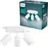 Philips LED Spot Wyatt 3x5W plate weiß