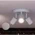 Philips LED Spot Wyatt 3x5W plate weiß