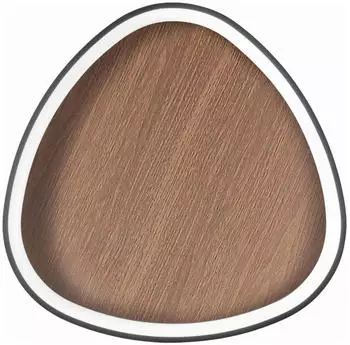 Licht-Erlebnisse REISTEIN LED-Deckenleuchte Holz/Aluminium 58W 7100lm 65cm (LE115978)