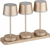 GLOBO LIGHTING Tischleuchte "DAWSON" LED-Modul 1 Stk. Outdoor RGBW Tischleuchte...
