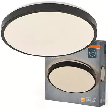 Osram Orbis London LED-Deckenleuchte 36W schwarz (48cm)