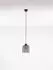 Nova Luce Dione Pendelleuchte LED 5W 3000K schwarz/rauchgrau (9695271)