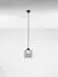 Nova Luce Dione Pendelleuchte LED 5W 3000K schwarz/rauchgrau (9695271)
