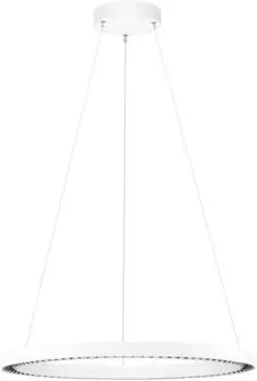 Nova Luce DEOS Pendelleuchte LED dimmbar 27W wei&szlig; (9030895)