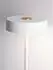 Nova Luce Thea LED-Stehlampe warmweiß, weiß, 135cm (9695293)