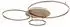 Globo LED-Deckenleuchte dimmbar, champagner, Metall, 116,6cm