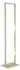 Globo LED-Stehleuchte 4-flammig, sandfarben, Opalglas, H 40cm
