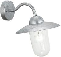 EGLO Wandleuchte "MILTON Wandlampe, E27, IP44, Stahl und Glas, Au&szlig;enlampe, Garten,