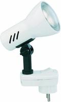 Briloner - Steckerleuchte Fiche Wei&szlig; Steckerleampe Steckdosenlampe