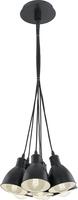 EGLO 49467, EGLO PRIDDY CLUSTER 7L SCHWARZ