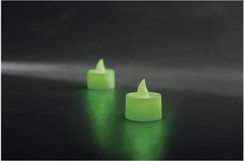 Konstsmide LED Teelicht grün 2er Set (1987-900)