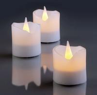 Hellum 572100, Hellum LED-Wachskerzen H:4,2cm 572100 6-Set