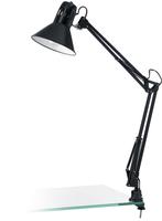 EGLO Tischleuchte "FIRMO Klemmlampe, exkl. Leuchtmittel E27, mit Schraub-Klemme" E27