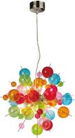 n&auml;ve Pendelleuchte "Explosion" G9 H&auml;ngeleuchte,metall,glas,multicolor, 10xG9