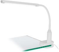EGLO Klemmleuchte "LAROA Tischlampe, Touchsensor, 4-step dimming, Klemmlampe"