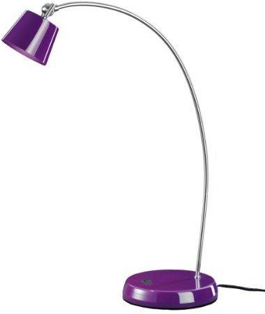 Trio LED-Tischleuchte purple gebogen (522610192)