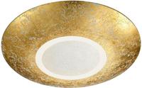 Trio - Design Led Deckenleuchte Chiros Mit Blattgold &Oslash; 32cm
