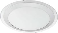 EGLO 95677, EGLO COMPETA 1 DECKENLEUCHTE &Oslash;350 15.6W 1900LM WEISS/SILBER
