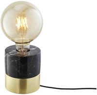 Paulmann 79742, Paulmann Vala 79742 Tischlampe LED E27 20W Schwarz, Marmor, Messing