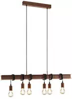 EGLO Pendelleuchte Braun Townshend 4