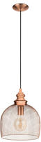 Eglo 49738 - Straiton Vintage Pendelleuchte # Kupfer