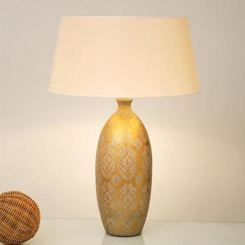 Holländer Vaso Barocco Ø 45cm 65cm gold silber ecru (432 K 1210)