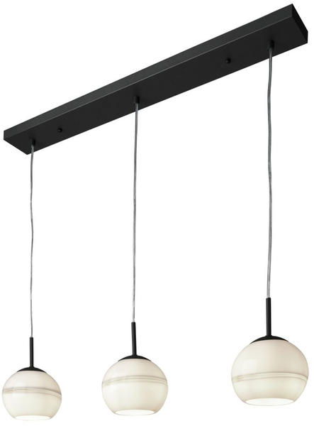 Villeroy & Boch Tokio E14 3-flammig schwarz weiß (96741)