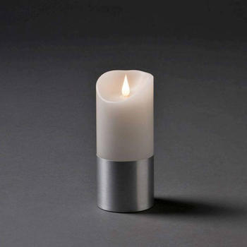 Konstsmide LED-Echtwachskerze weiß (1822-300)