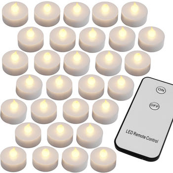Deuba LED-Teelichter 30er-Set