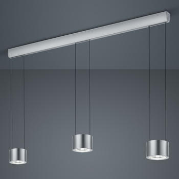 Bankamp Impulse LED 3-flammig Nickel matt Chrom (2107/3-92)
