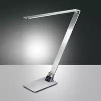 FABAS LED-Tischleuchte Grau Wasp