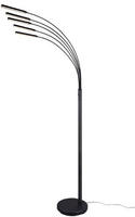 REALITY Leuchten LED Stehlampe "Reed" LED-Modul Warmwei&szlig; Sensordimmer, Memory
