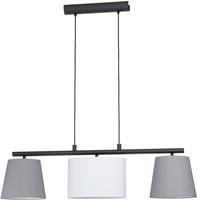 EGLO 98587, EGLO ALMEIDA 1 H&auml;ngeleuchte, grau, weiss