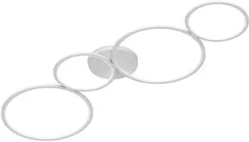 Trio Rondo LED 4 Ringe 3300lm 3000K weiß (622610431)