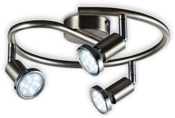 B.K.Licht Mika 3 LED-Spots GU10 (30-02-03S-S)