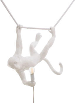 Seletti Monkey Swinging weiß