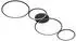 Trio Rondo LED 4 Ringe 3300lm 3000K
