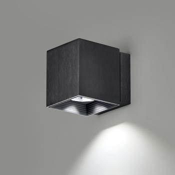 Milan Iluminacion Milan Dau Spot LED schwarz satiniert gebürstet (6835)