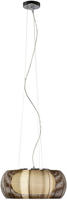 Brilliant Pendelleuchte "Relax" E27 1 Stk. H&auml;ngelampe 40cm bronze/chrom