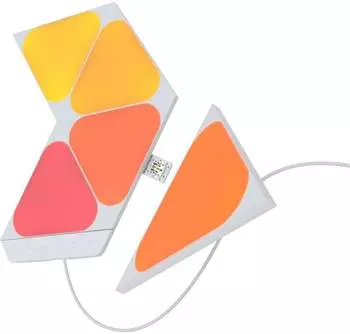 Nanoleaf Shapes Smarter Kit Mini Triangles Starter Set mit 5 Panels 10x11,5cm